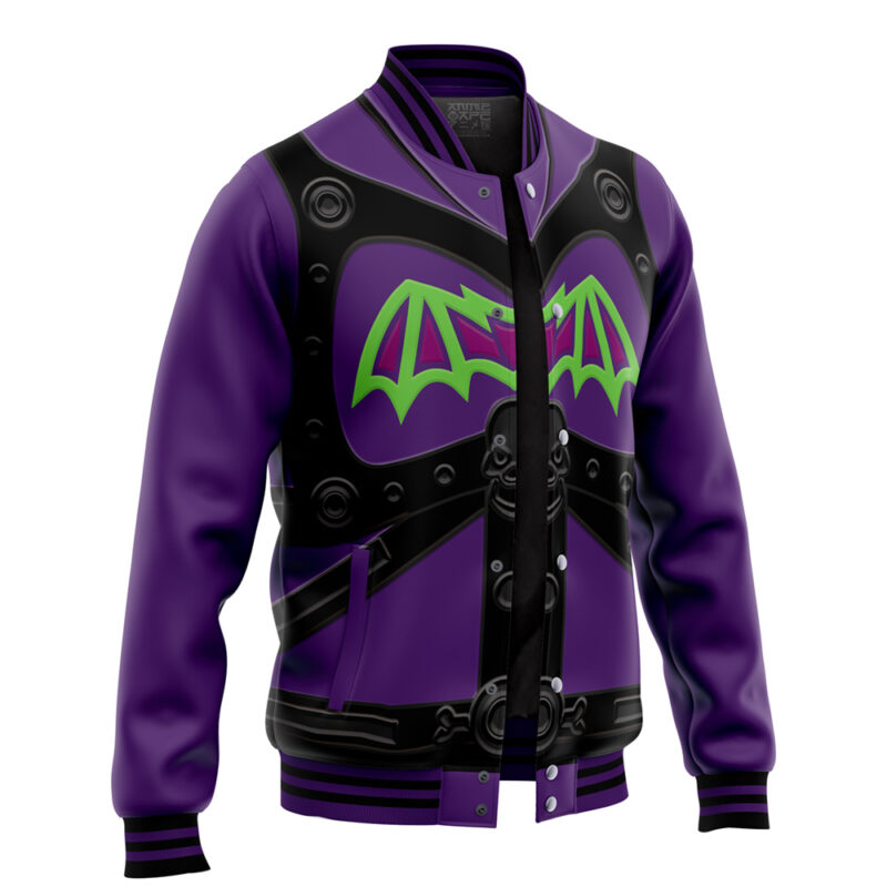 Skeletor Battle Armor Masters of the Universe Varsity Jacket - Image 2