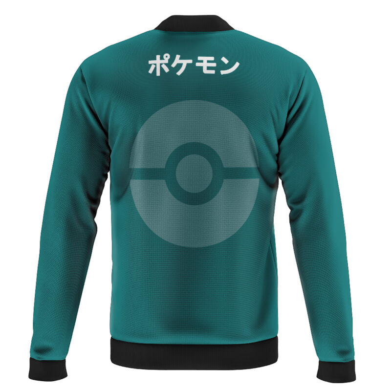 Snorlax Face Pokemon Casual Bomber Jacket - Image 2