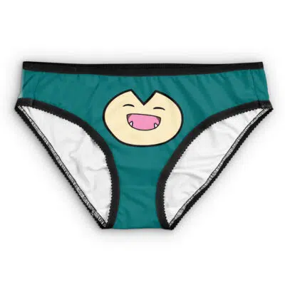 Snorlax Face Pokemon Panties