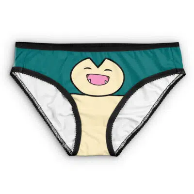 Snorlax Face Pokemon Panties
