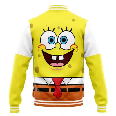 Spongebob Face Spongebob Squarepants Varsity Jacket