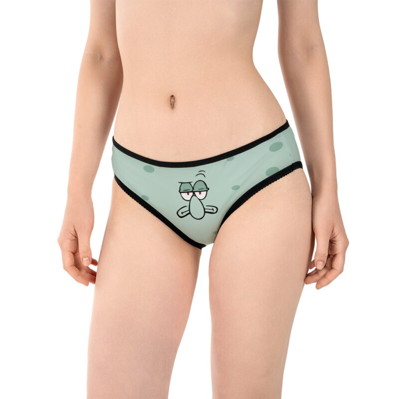 Squidward Face Spongebob Squarepants Panties - Image 3
