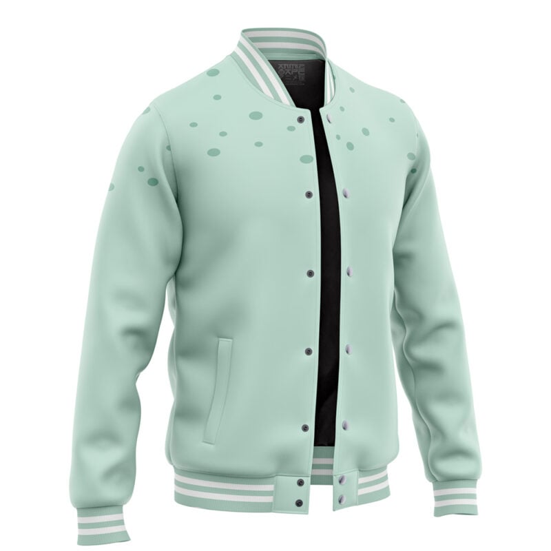 Squidward Face Spongebob Squarepants Varsity Jacket - Image 2