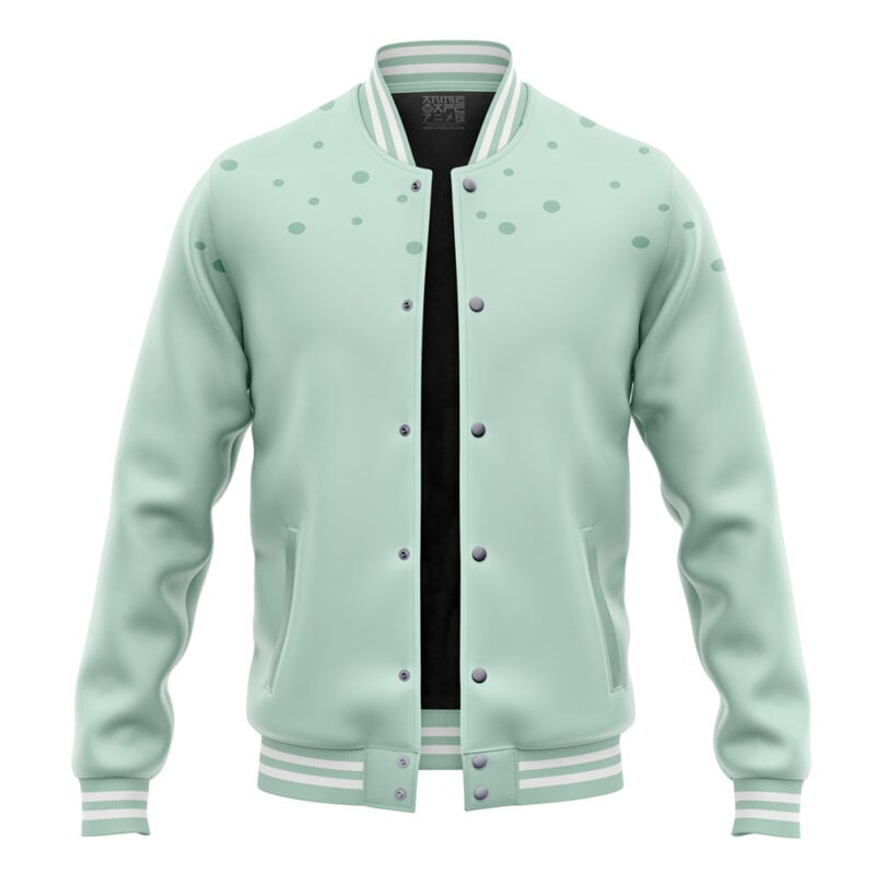 Squidward Face Spongebob Squarepants Varsity Jacket - Image 4