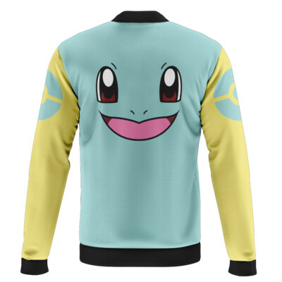 Squirtle Face Pokemon Casual Bomber Jacket