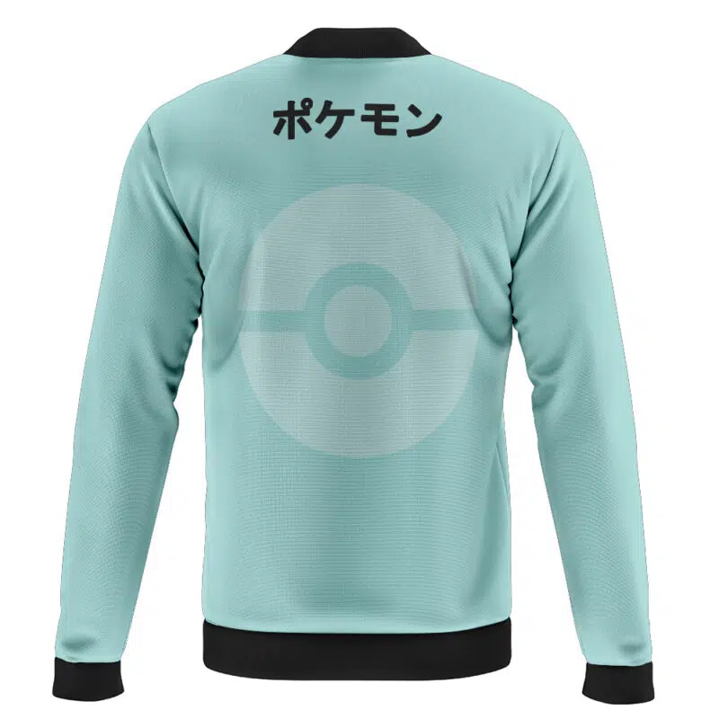 Squirtle Face Pokemon Casual Bomber Jacket - Image 2