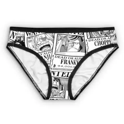 Straw Hat Wanted Posters One Piece Panties