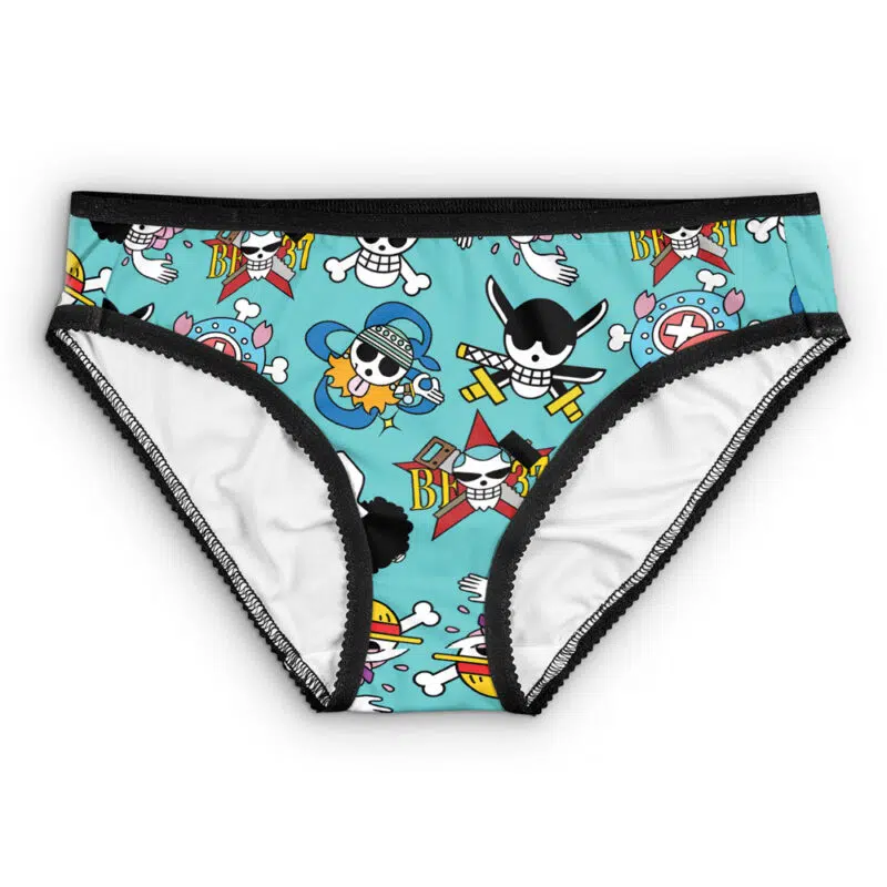 Straw Hats Jolly Roger One Piece Panties