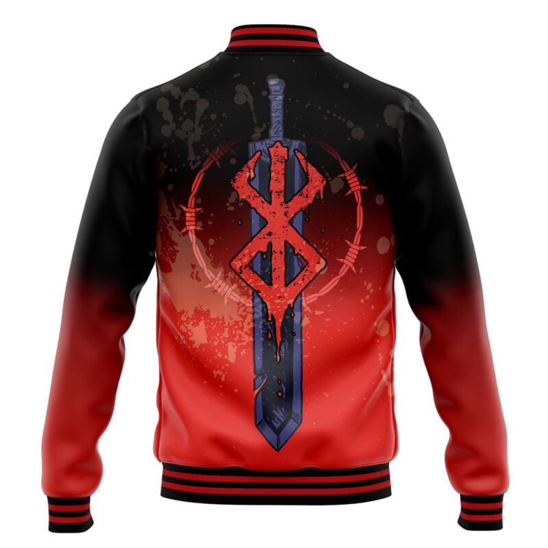 Struggler Berserk Varsity Jacket - Image 4