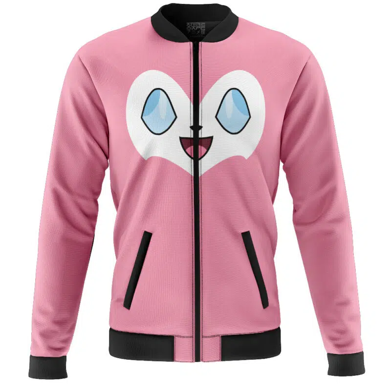 Sylveon Face Pokemon Casual Bomber Jacket