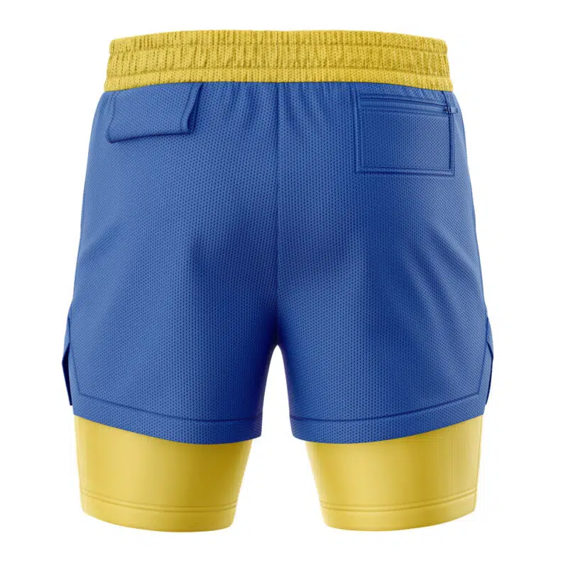 Tai Kamiya Digimon 2-in-1 Performance Shorts - Image 4