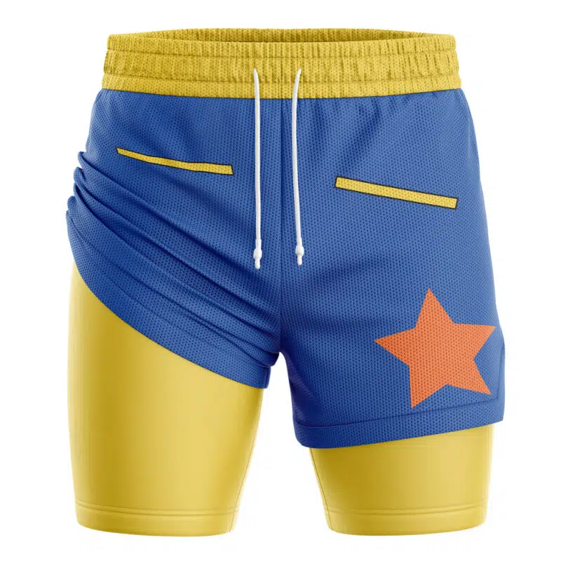 Tai Kamiya Digimon 2-in-1 Performance Shorts - Image 3
