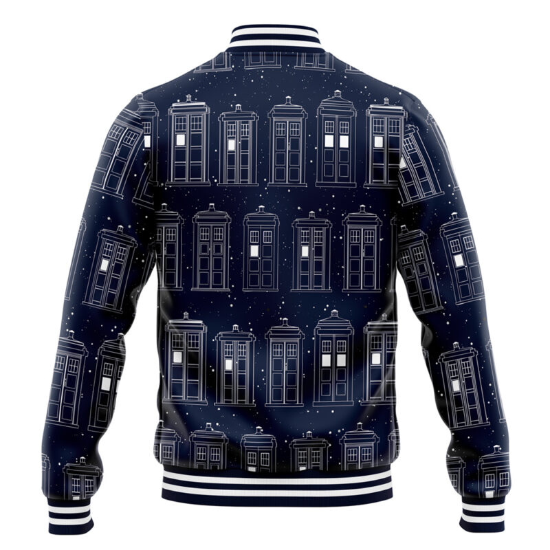 Tardis Doctor Who Varsity Jacket - Image 4