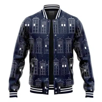 Tardis Doctor Who Varsity Jacket