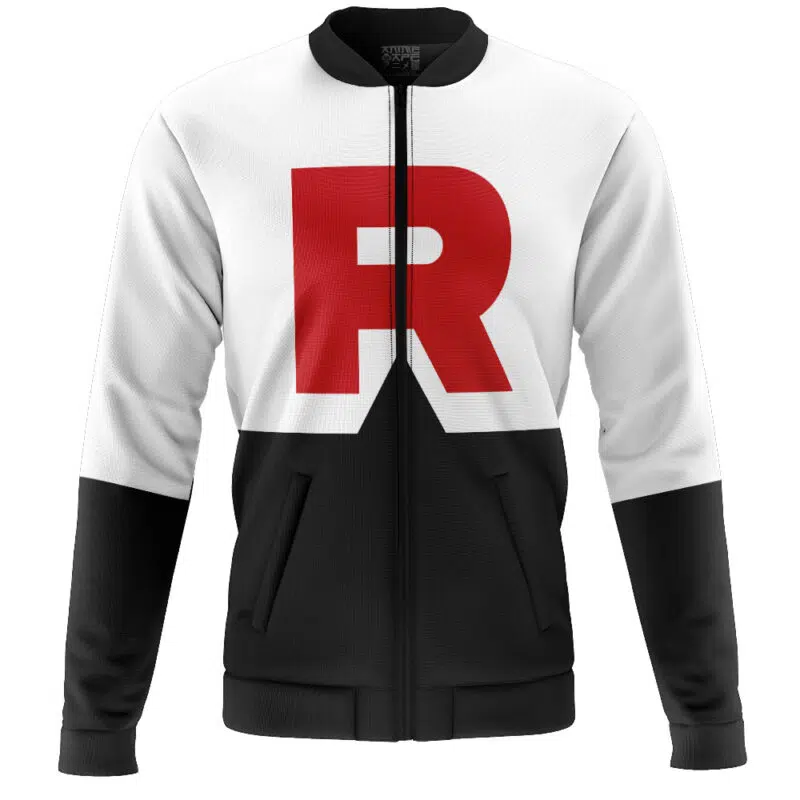 Team Rocket Pokemon Casual Bomber Jacket