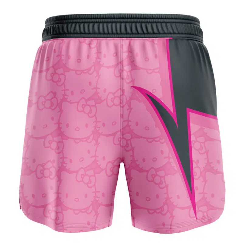 The Karate Hello Kitty Sanrio BBJ MMA Fight Shorts - Image 2