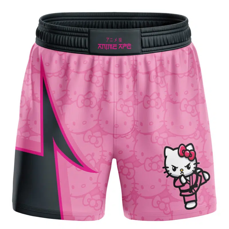 The Karate Hello Kitty Sanrio BBJ MMA Fight Shorts