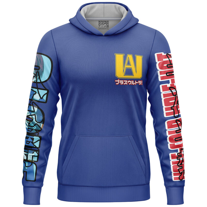 Todoroki Shoto My Hero Academia Streetwear Lightweight Hoodie - Image 2