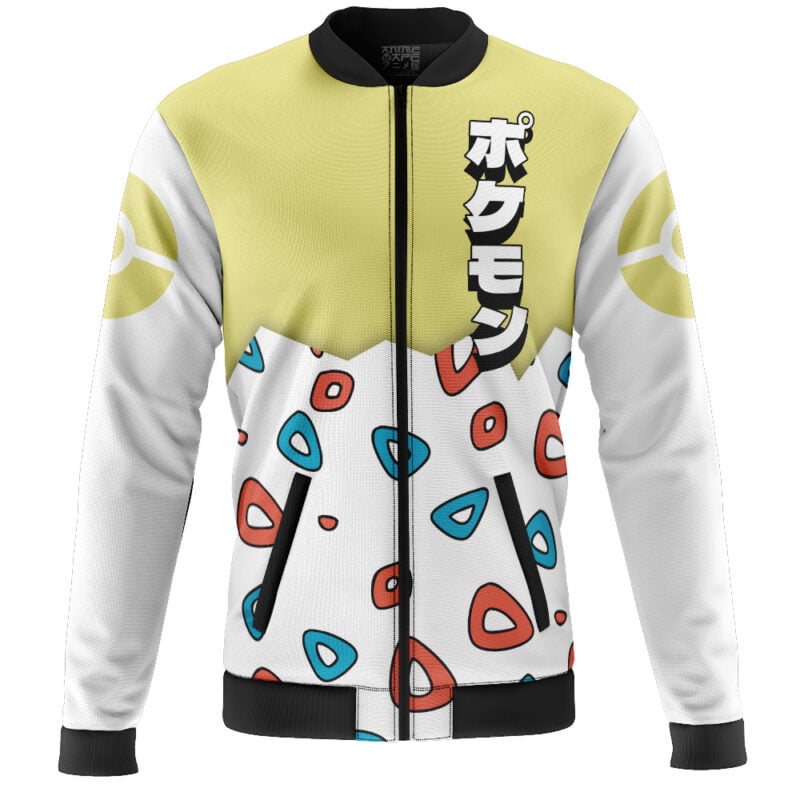 Togepi Face Pokemon Casual Bomber Jacket - Image 2