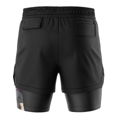 Toji Fushiguro Jujustsu Kaisen 2-in-1 Performance Shorts