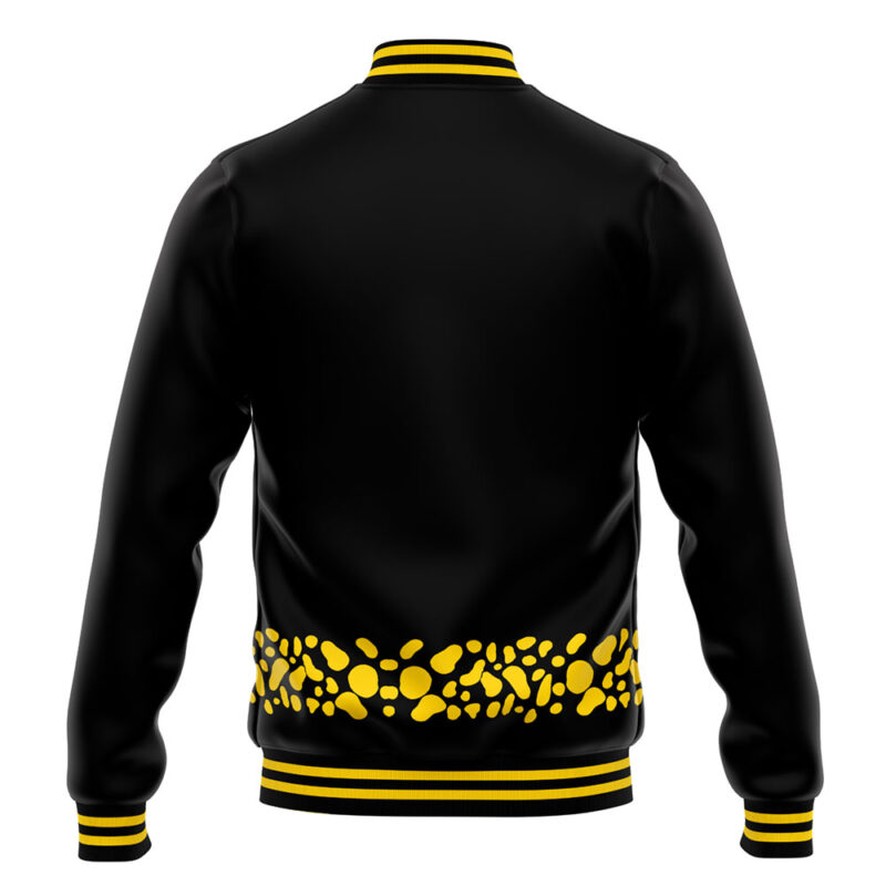 Trafalgar Law Punk Hazard One Piece Varsity Jacket - Image 4