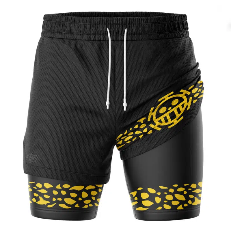 Trafalgar Law Punk Hazard V3 One piece 2-in-1 Performance Shorts