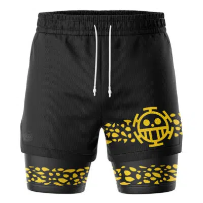 Trafalgar Law Punk Hazard V3 One piece 2-in-1 Performance Shorts
