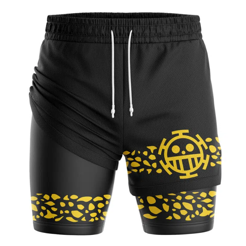Trafalgar Law Punk Hazard V3 One piece 2-in-1 Performance Shorts