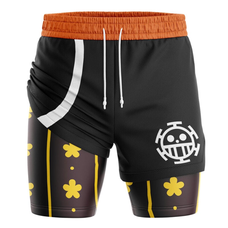Trafalgar Law Wano Arc One piece 2-in-1 Performance Shorts