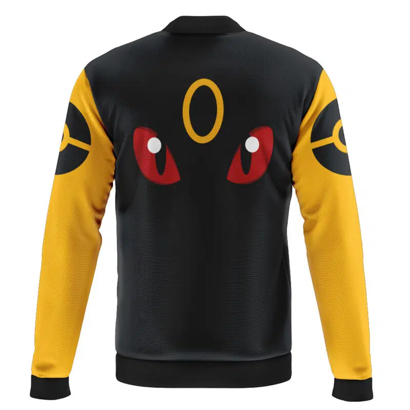 Umbreon Face Pokemon Casual Bomber Jacket