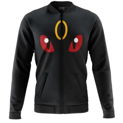 Umbreon Face Pokemon Casual Bomber Jacket