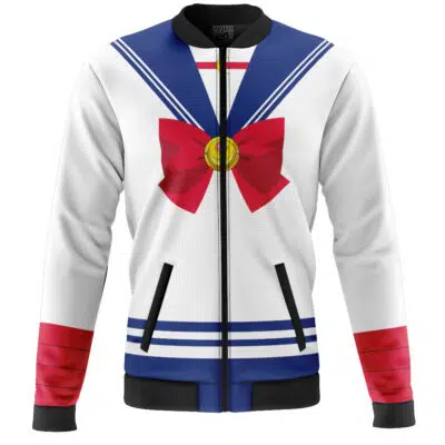 Usagi Tsukino Sailor Moon Casual Bomber Jacket
