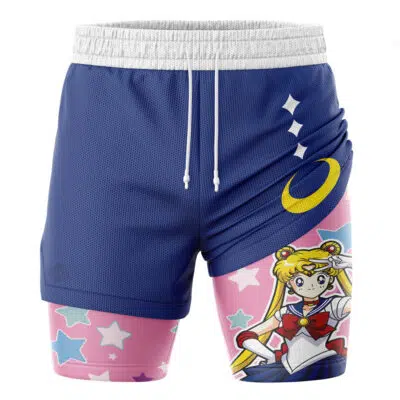 Usagi Tsukino V2 Sailor Moon 2-in-1 Performance Shorts