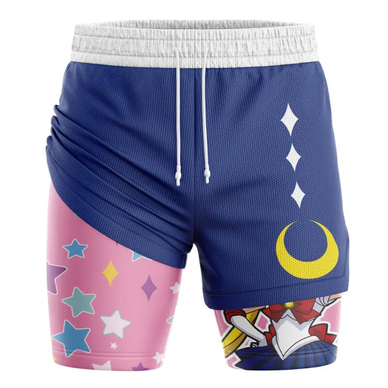 Usagi Tsukino V2 Sailor Moon 2-in-1 Performance Shorts
