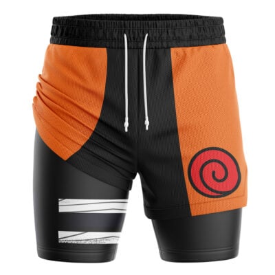 Uzumaki Shippuden 2-in-1 Performance Shorts
