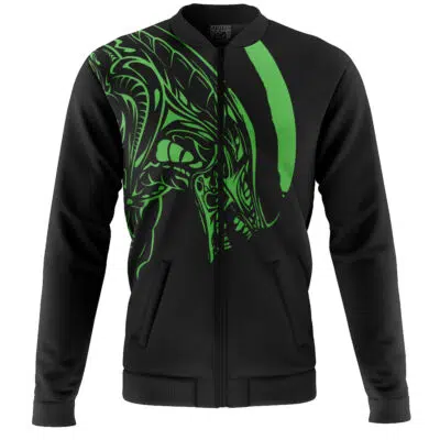 Xenomorph Alien Casual Bomber Jacket