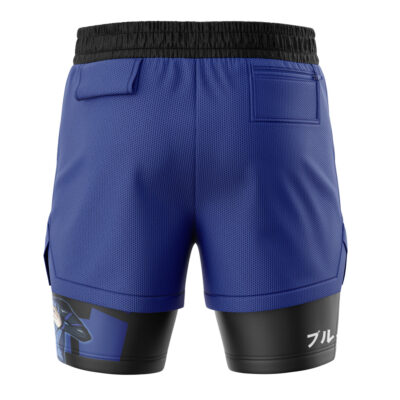 Yoichi Isagi Blue Lock 2-in-1 Performance Shorts