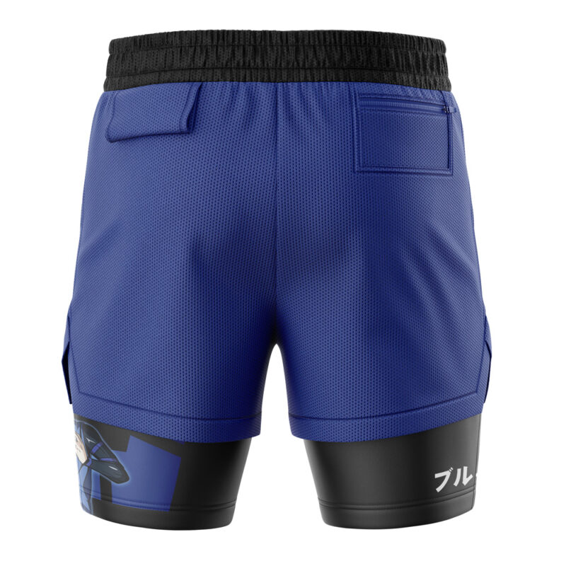 Yoichi Isagi Blue Lock 2-in-1 Performance Shorts