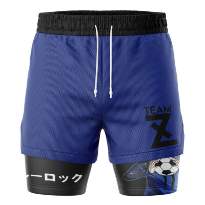 Yoichi Isagi Blue Lock 2-in-1 Performance Shorts