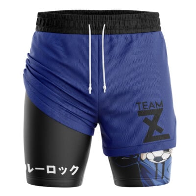 Yoichi Isagi Blue Lock 2-in-1 Performance Shorts