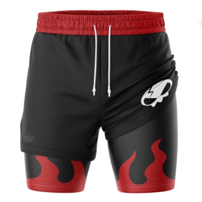 Yoko Gurren Lagann 2-in-1 Performance Shorts