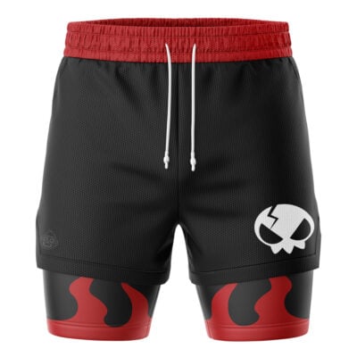 Yoko Gurren Lagann 2-in-1 Performance Shorts
