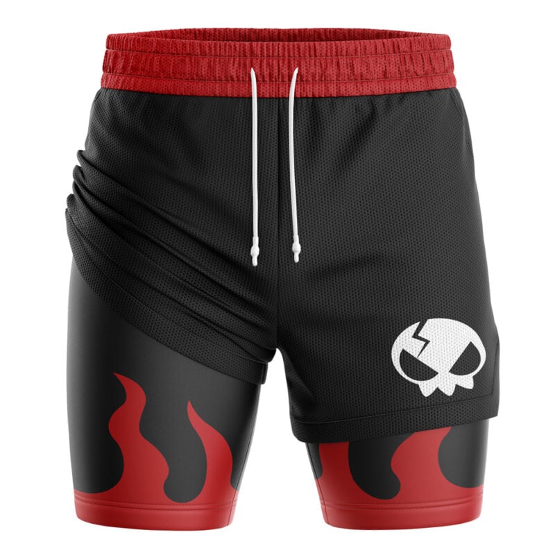 Yoko Gurren Lagann 2-in-1 Performance Shorts