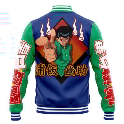 Yusuke Urameshi Ghost Fighter Varsity Jacket