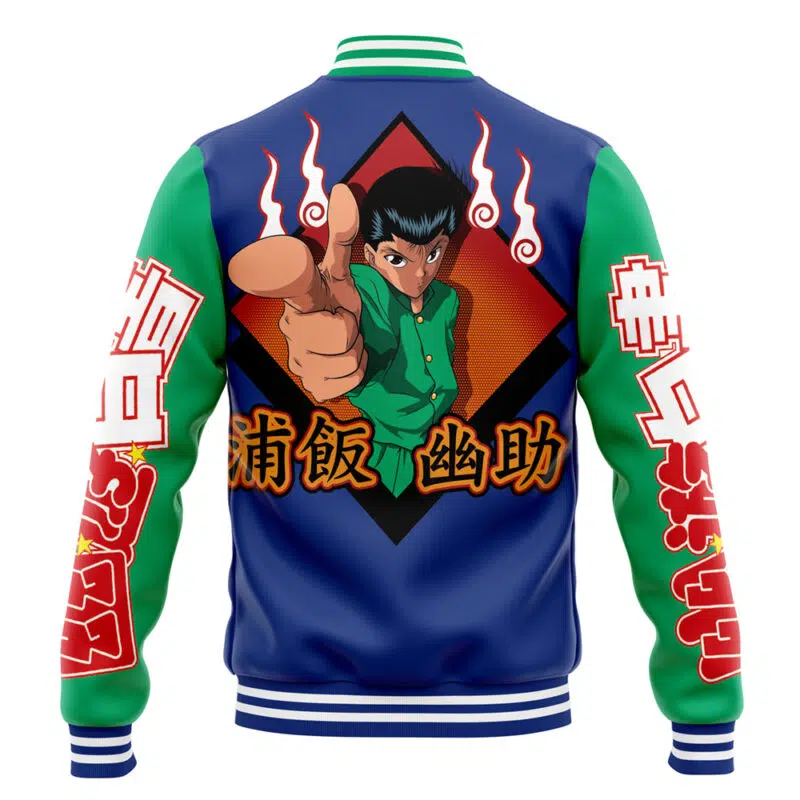 Yusuke Urameshi Ghost Fighter Varsity Jacket