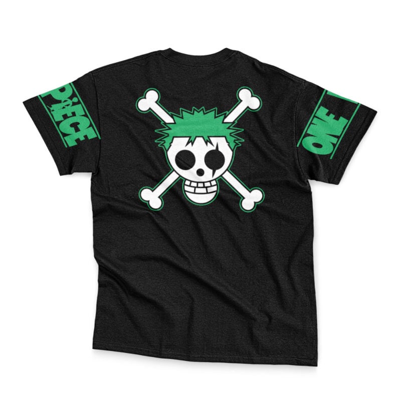 Zoro Dead Or Alive One Piece Streetwear T-Shirt - Image 4