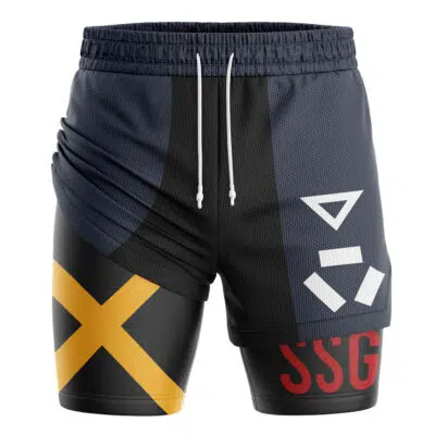 Zoro Egghead One Piece 2-in-1 Performance Shorts