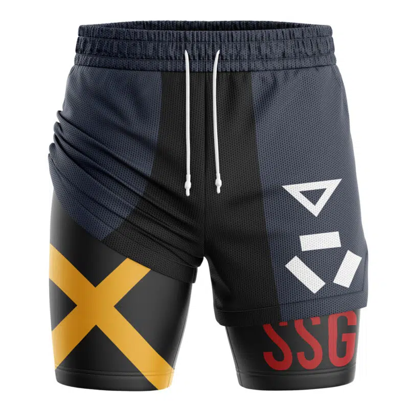 Zoro Egghead One Piece 2-in-1 Performance Shorts