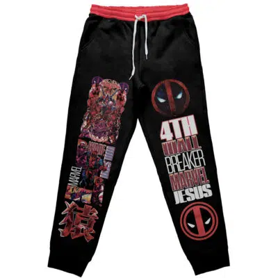 Deadpool Marvel Comics Streetwear Sweatpants