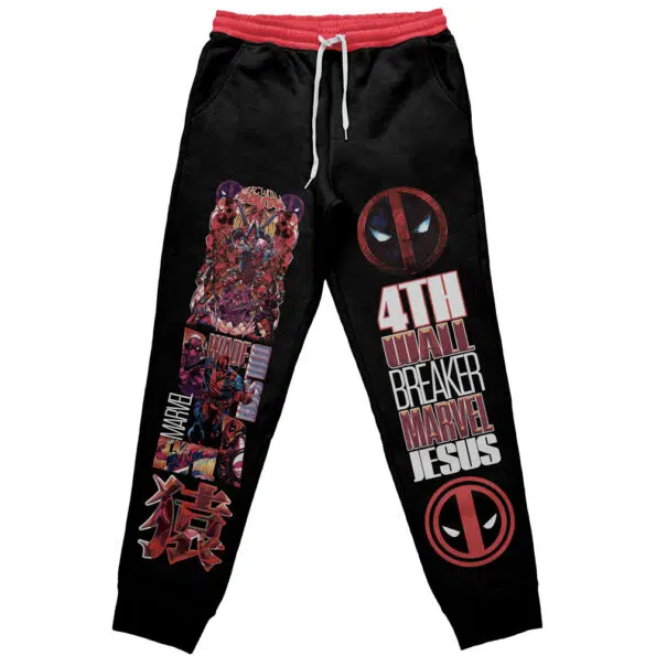 Deadpool Marvel Comics Streetwear Sweatpants
